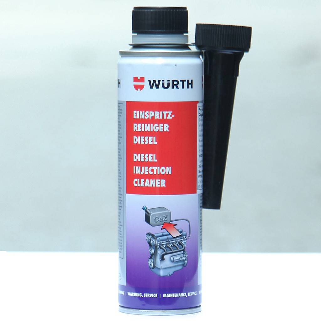 Dung Môi Phụ Gia Dầu Wurth Petrol Injection System Cleaner 300ml