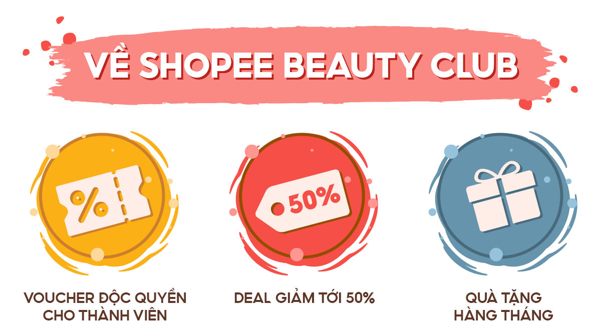 Shopee Beauty Club | Deal và voucher mỹ phẩm từ Shopee Mall và Shop Yêu  Thích