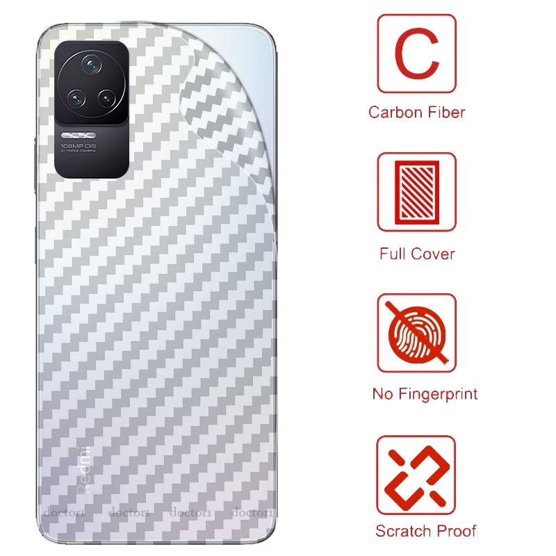 Miếng Dán Mặt Sau Điện Thoại Bằng Sợi Carbon 3d Cho Redmi Turbo 4 A5 A4 A3 A2 A2+ A1 14C 14R 13X 13 13C 12 12C 11A 10A 10C 9C K70 K70E K60 K50 K40 Gaming K30 Pro+ Plus 4G 5G 2025