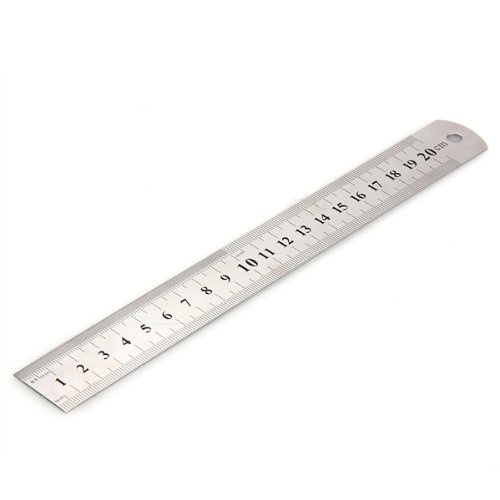 Dụng cụ gia công quy tắc thước bằng thép không gỉ cổ điển 20CM