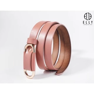 Dây thắt lưng nữ cao cấp da thật ELLY – ED57