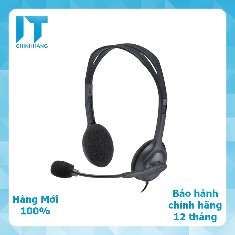 Tai Nghe Logitech H111 STEREO HEADSET - Hàng Chính Hãng | Shopee Việt Nam