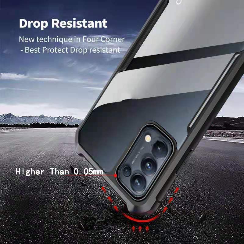 Ốp lưng 2in1 OPPO A94 A74 4G 5G A95 A54 5G Realme 8 Pro OPPO A 94 Vỏ chống trầy xước Slim CoverCover Ốp lưng chống sốc trong suốt Nhiều màu sắc Chống va đập