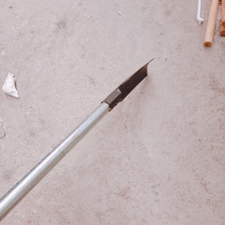 Thuổng đào đất, bấng cây làm bằng thép nhíp ô tô có cán dài 55cm