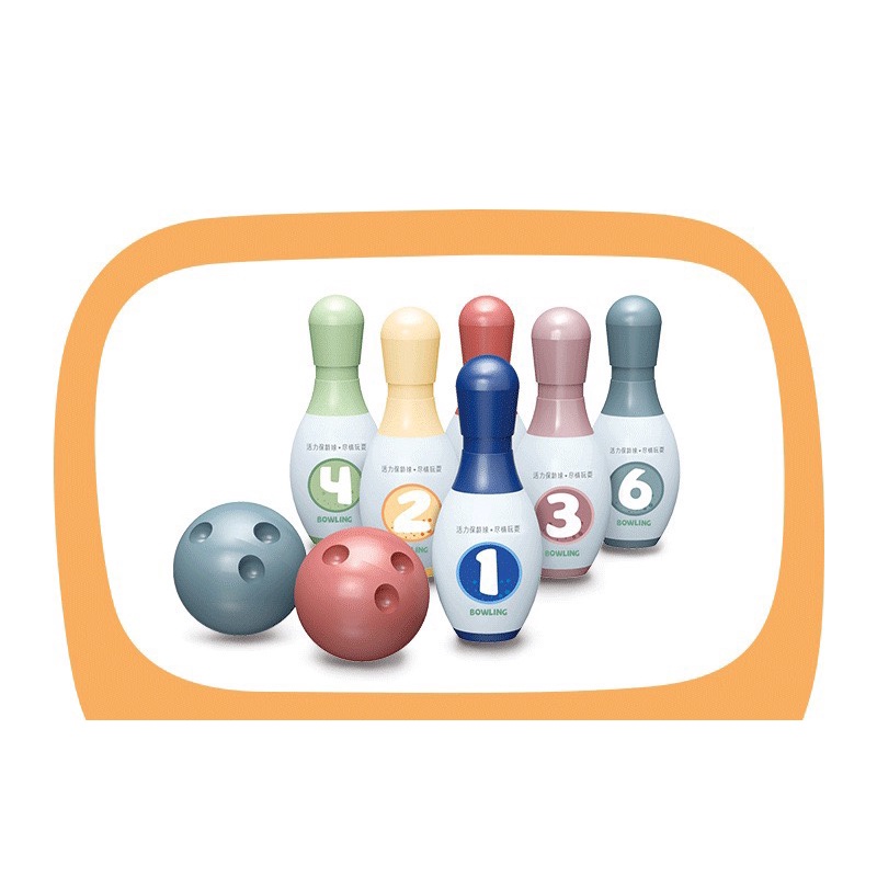 Bộ đồ chơi Bowling ném bóng hình khủng long cho bé