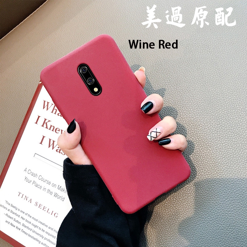 Ốp điện thoại màu trơn cho For Oneplus 7 Pro 6T 6 5T 5 3T 3