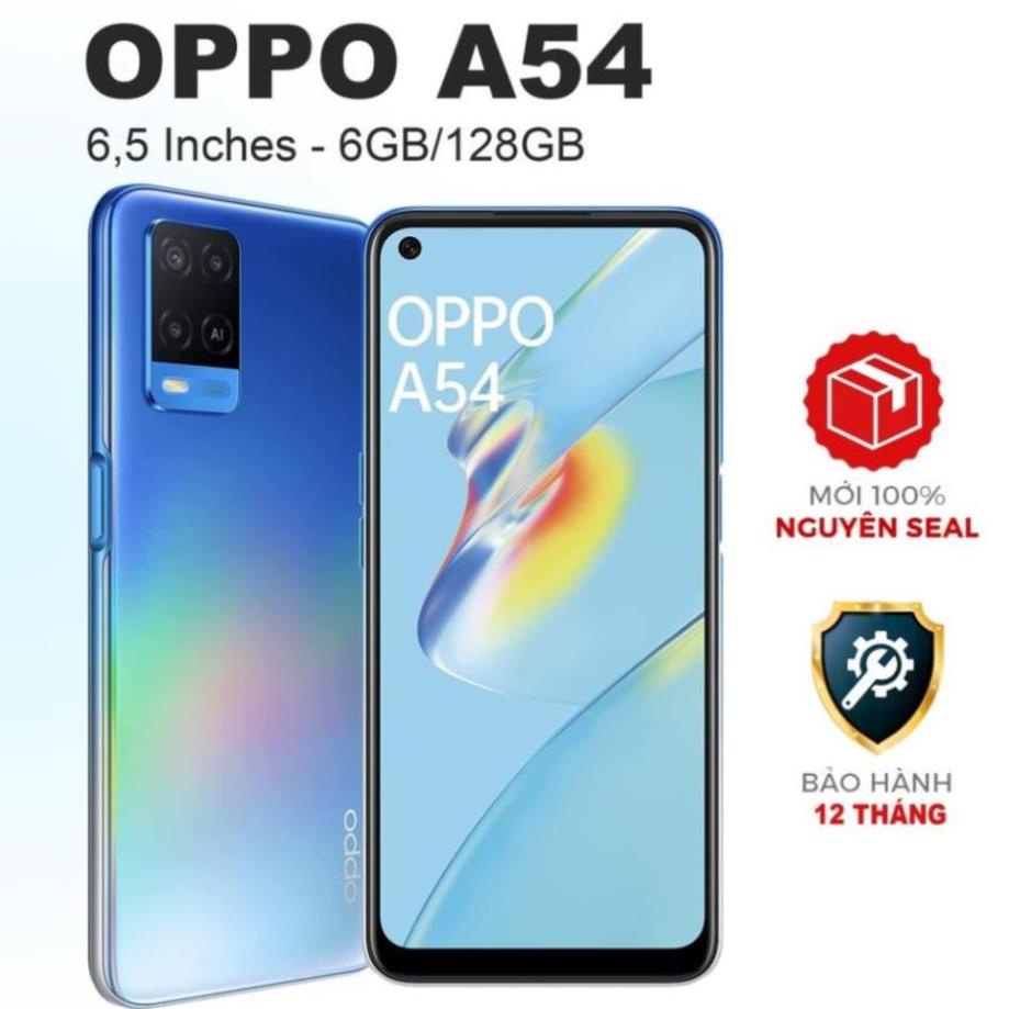 Điện thoại OPPO A54 6.5" (6GB/128GB) Chính hãng mới 100% Có Tiếng Việt - 1  Đổi 1 - Bảo Hành 1 Năm FN45 | Shopee Việt Nam