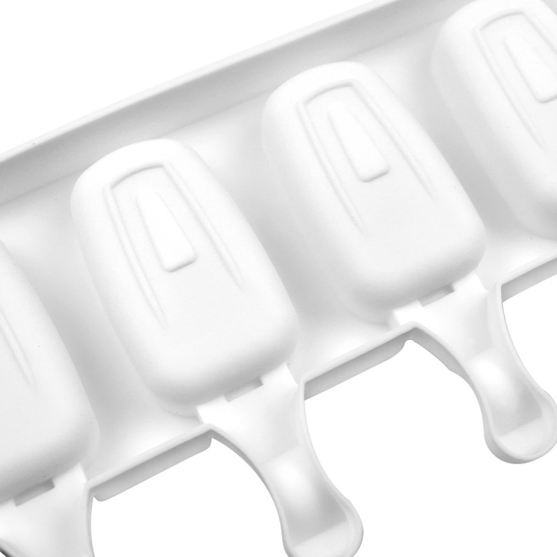 Khuôn Làm Kem 4 Lỗ Bằng Silicone DIY