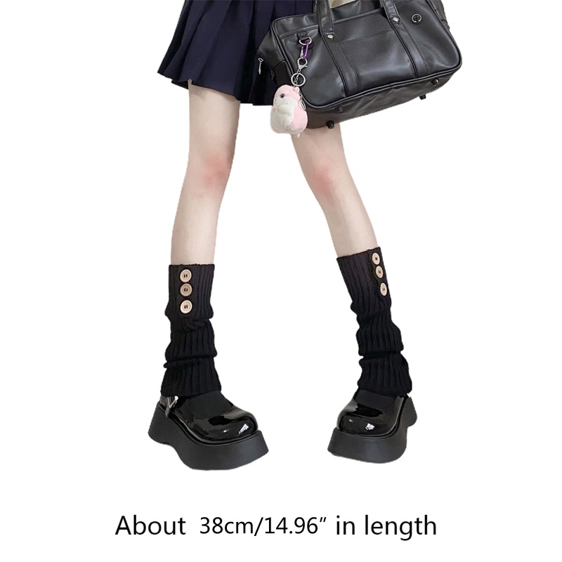 Giày boot tất cổ cao phong cách Gothic preppy dành cho sinh viên