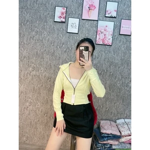 Áo khoác thun cotton from lững