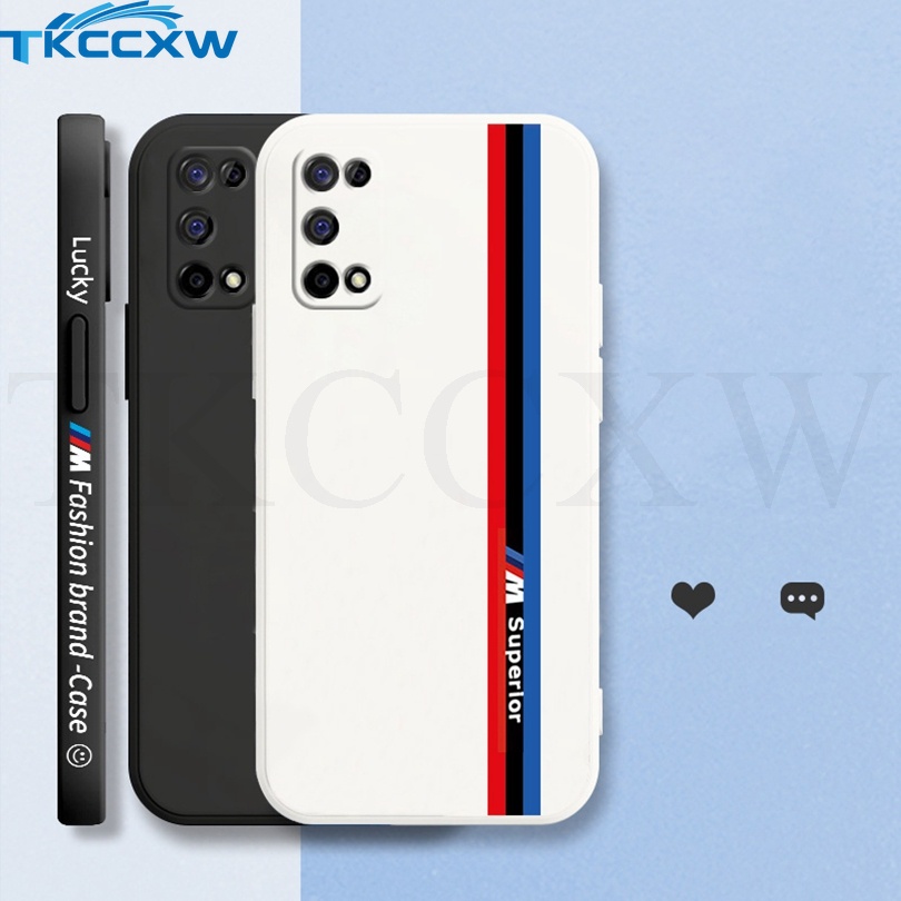 Ốp Điện Thoại Silicon Mềm Hình Vuông In Thương Hiệu Cho Realme Q2 Pro Q Q2i XT X2 Pro X C3 C2 C2S