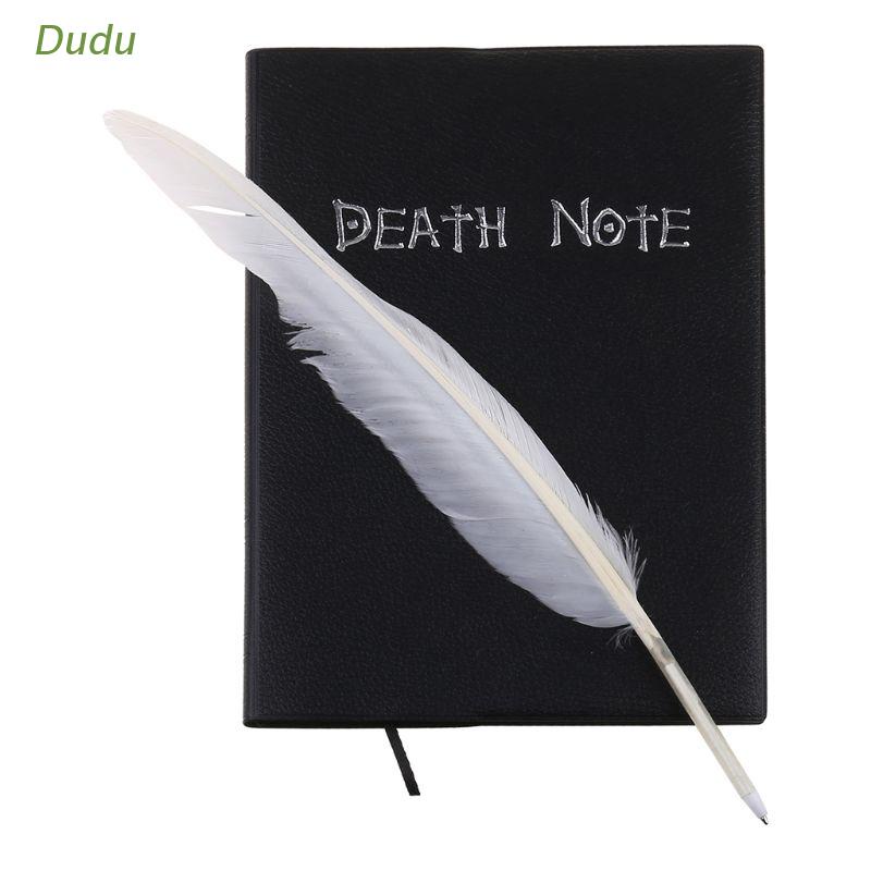 Sổ tay và bút lông vũ dùng để hóa trang nhân vật Death Note | Shopee ...