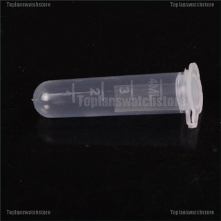 [Hàng mới về] Set 30 ống ly tâm bằng nhựa tiện dụng cho phòng thí nghiệm 5ml