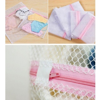 HOMEHAVEN S / M / L Lưới Bảo Vệ Áo / Tất / Đồ Lót Máy Giặt Dây Kéo Giỏ Túi