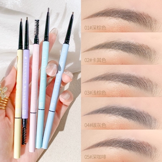 ♕Bút Kẻ Mày Xixi Hai Đầu Kháng Nước Chống Thấm Mồ Hôi Lâu Trôi Tự Nhiên NO.369