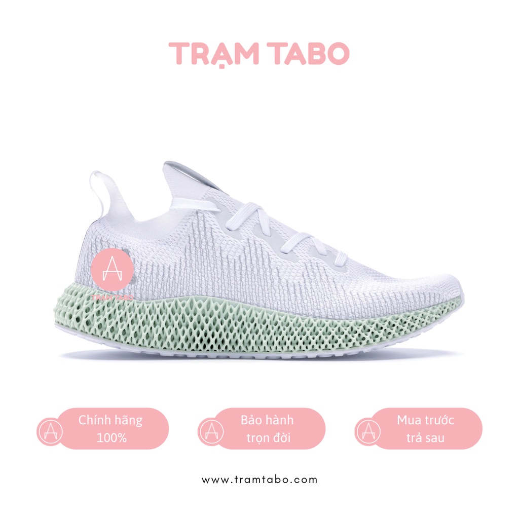 CHINH HANG CG5526 GIAY NAM ADIDAS ALPHAEDGE 4D WHITE MAU TR NG XANH LA NH T Shopee Vi t Nam