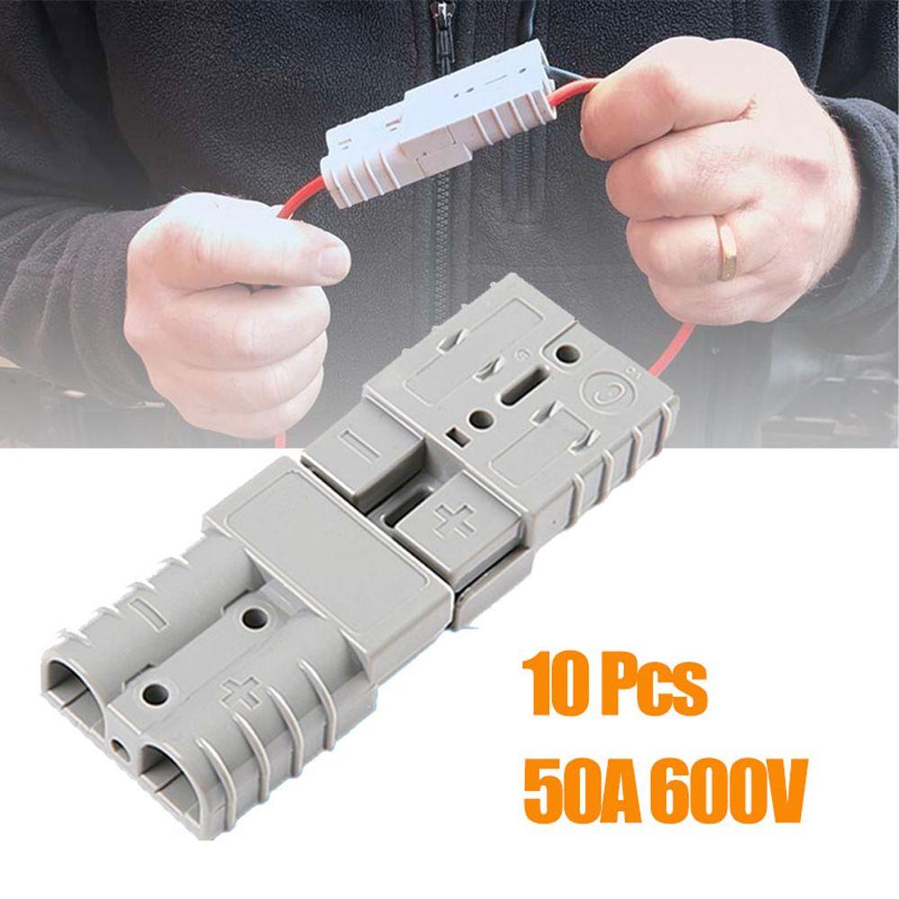LACYES 10 Chiếc Pin Sạc Kết Nối Bộ Điện Tử AC / DC Cắm Nhanh Sạc Nguồn 10 Chiếc 6-12AWG DC Dụng Cụ Điện