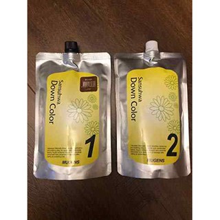 Nhuộm túi  phủ bạc thời trang (Hàn Quốc)  mugens sansuhwa down color 2 x 450g