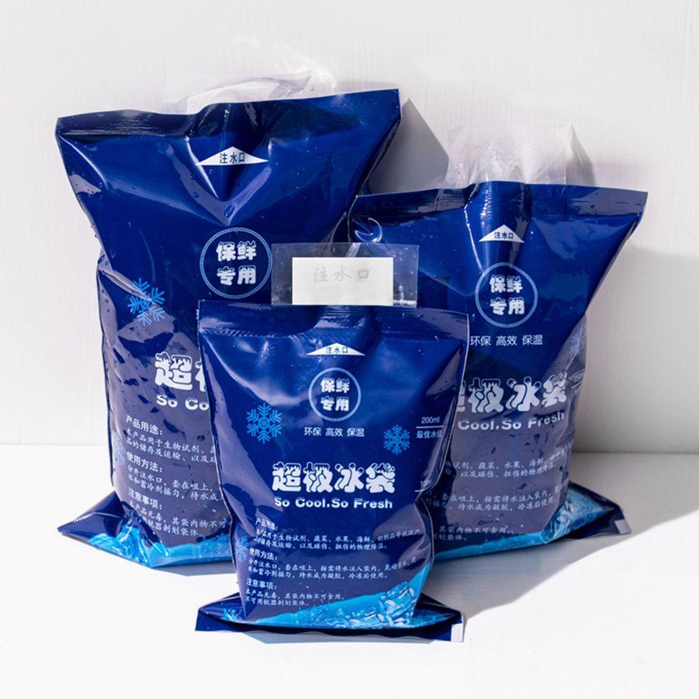 SLICELLIFE 20 Chiếc Túi Làm Mát Có Thể Tái Sử Dụng Đồ Uống Lạnh Bảo Quản Hải Sản Nén Lạnh