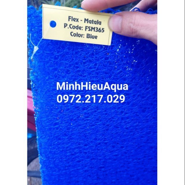 Vật liệu lọc bể cá cao cấp Filter Mat Flex Matala Blue, tấm lọc jmat ...