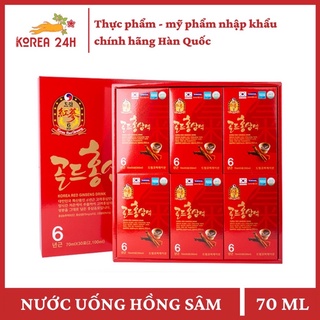 Nước Hồng Sâm Chén Dream 6 Năm Tuổi Hàn Quốc - Hộp 30 Gói x 70ml