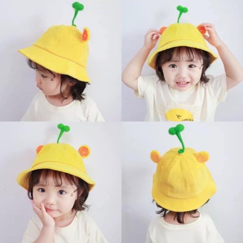 NÓN BUCKET MẦM CÂY HOT TREND THỜI TRANG DÀNH CHO NGƯỜI LỚN VÀ EM BÉ