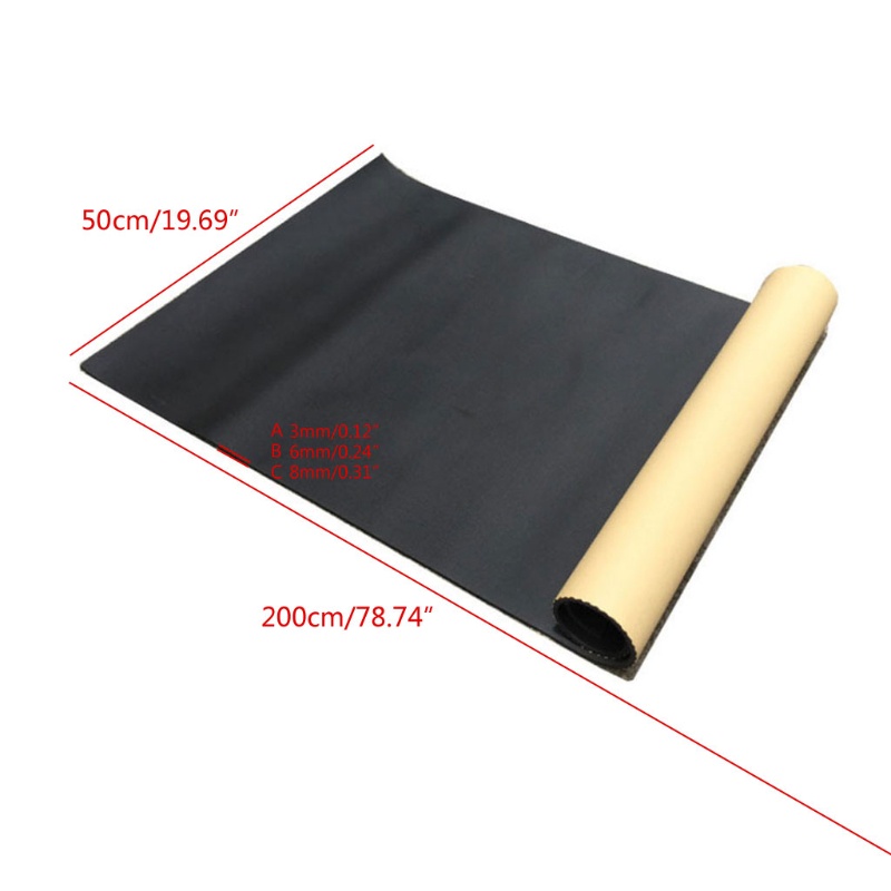 Fol Car Heat Mat Deadener Sound Noise Proof Sticker Dính Closed Cell Foam Sheet