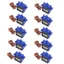 CAST 180 ° 360 ° Điều khiển từ xa cho động cơ cánh tay Robot RC Micro Servo
