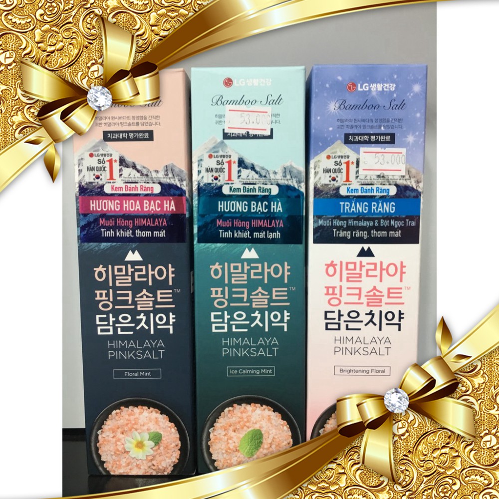Kem đánh răng Bamboo Salt Himalaya Pinksalt [Chính Hãng] | Shopee Việt Nam
