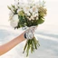 GODD Họ Ảnh Đá Quý Giá Đỡ Thổ Cẩm Mặt Dây Chuyền Bó Hoa Charm Pin Cưới Boutonniere