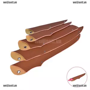 WEJT Vỏ dao bằng da gia đình Dao trái cây di động Vỏ dao đa năng