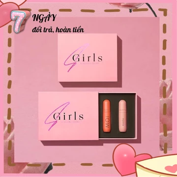 [CHÍNH HÃNG] HỘP 2 SON KEM LÌ S.GIRL M.O.I Cosmetics Hồ Ngọc Hà