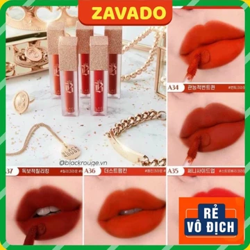 [Xả Kho] ❤️Son Black Rouge Ver 7 Air Fit Velvet Tint ❤️ Son Kem Siêu Lì ❤️ A12, A32, A28, A33, A37❤️ 💋