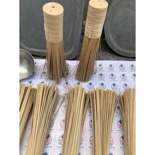Chổi tre cọ chảo thép chống dính