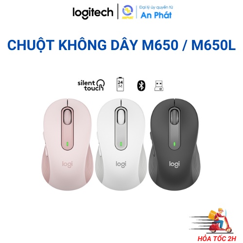 Chuột không dây Logitech M650 Signature