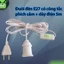 Đuôi đèn liền công tắc dây dài 3M/ 5M đuôi E27 thích hợp hầu hết bóng led
