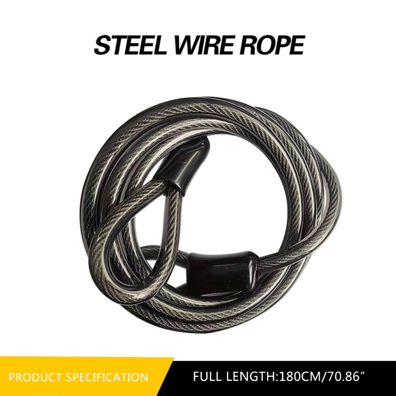 bicycles Lock Cable Road bicycles Anti-theft Security Steel Wire Rope