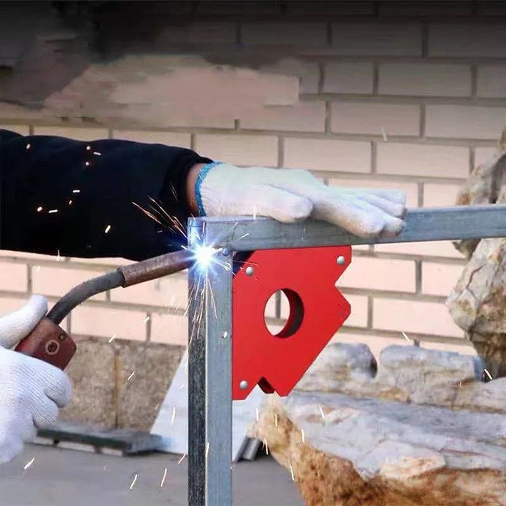 Nam châm ke góc hàn , ke nam châm vuông góc hàn sắt lực hút 12kg 22kg 33kg - ê ke góc vuông