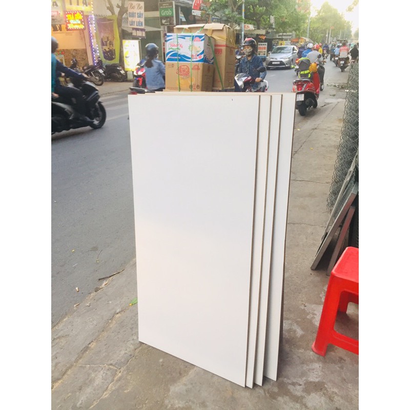 Mặt bàn ,mặt kệ mdf 60x1m2 trắng 1 mặt giá bèo | BigBuy360 - bigbuy360.vn