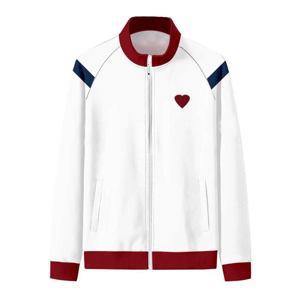 Áo Khoác Cosplay Unisex Phong Cách Từ Bộ Phim Netflix, Có Dây Kéo và Thiết Kế Tách Rời