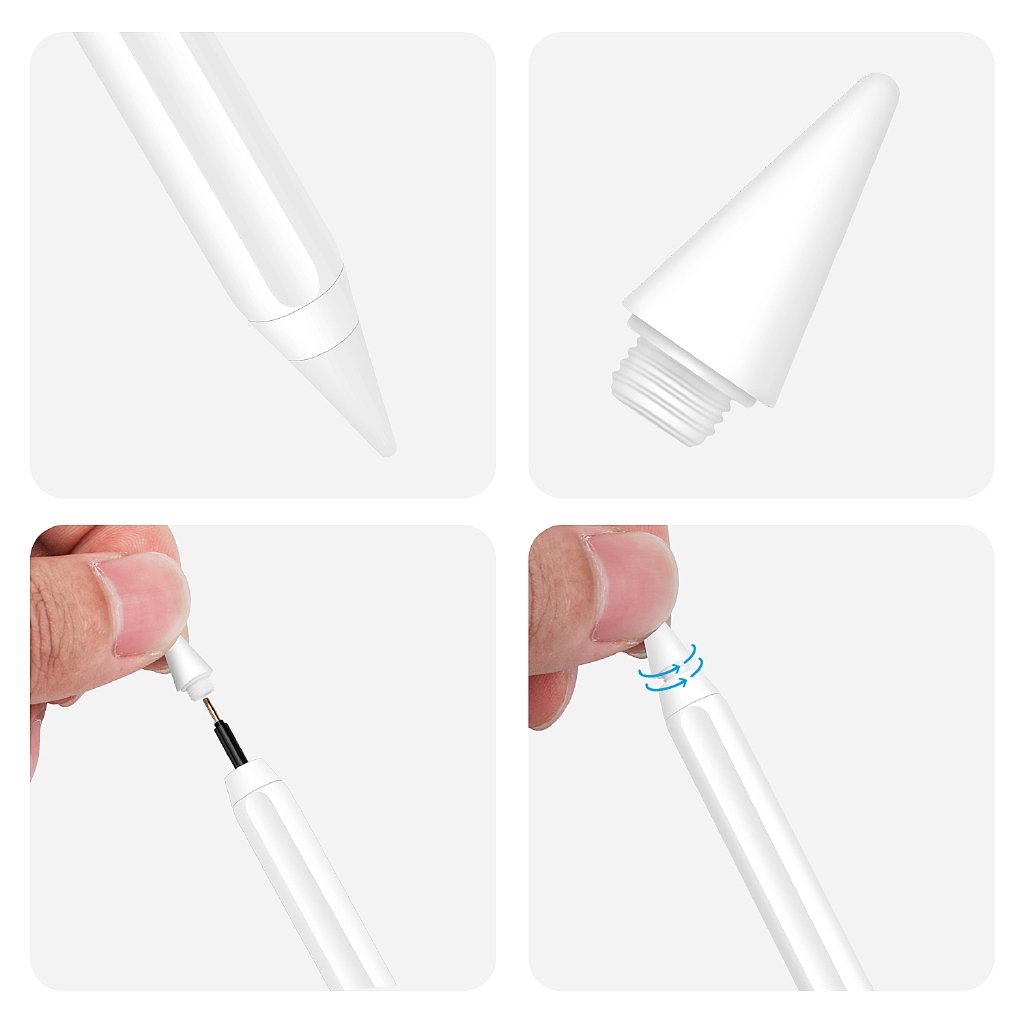 Ảnh Đầu thay thế cho bút cảm ứng GOOJODOQ thế hệ 10 cao cấp 2