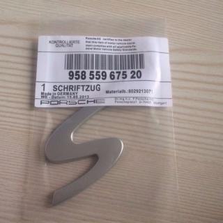 Áp dụng cho logo Porsche 07-10 logo cayenne cũ nhãn dán logo cayenne S GTS