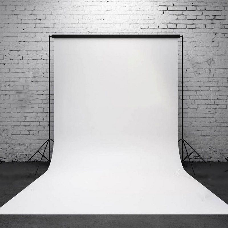10x10ft Trắng Liền Mạch Studio Chụp Ảnh Nền Vải Không Dệt Hình Ảnh Cho Chuyên Nghiệp