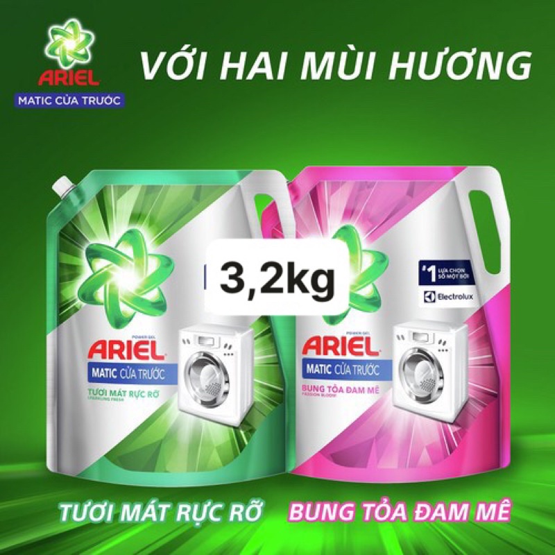 Nước giặt Ariel cửa trước 3.05kg/3.25kg