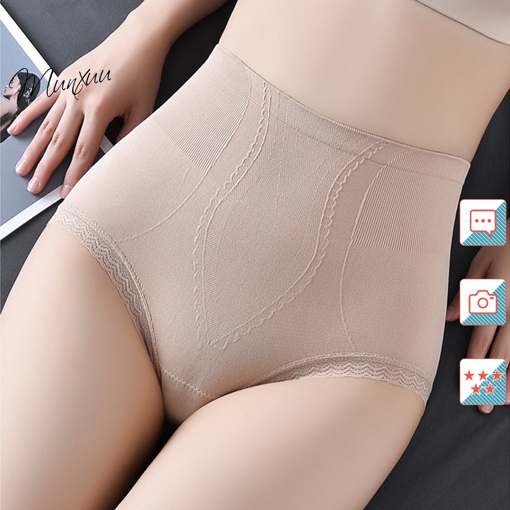 Quần lót cạp cao Cotton gen bụng nâng mông thon gọn – MUNXUU QG01