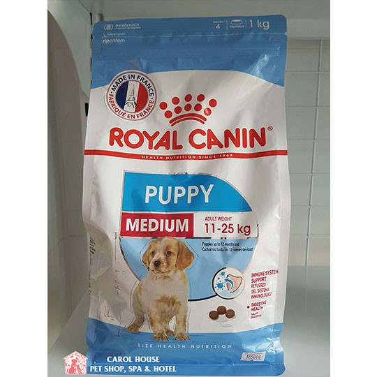 Royal canin clearance puppy medium 1kg