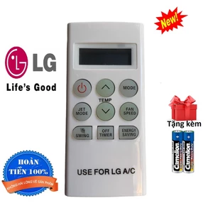 Điều khiển điều hoà LG các dòng máy lạnh LG v10-v18 s12ena - Hàng tốt [ tặng kèm pin ]