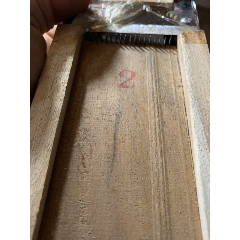 DAO BÀO SỢI CỦ QUẢ BẰNG GỖ ĐỦ SỐ TỪ SỐ 1=>SỐ 8