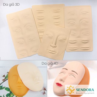 Da Giả Tập Phun Xăm Khổ A5 Da Tập Phun Xăm Thẩm Mỹ, Phù Hợp Thợ Mới Học Và Chuyên Viên