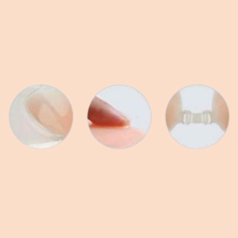 Miếng Dán Ngực UNDERCOOL Cài Trước Dán Siêu Chắc Không Tuột Có Miếng Kéo Nâng Ngực (2 miếng) DT19